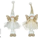BONECA SAIA ORGANZA C/LUZ EM PE