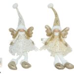 BONECA SAIA ORGANZA C/LUZ SENTADA