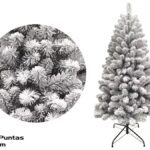 ARVORE NATAL C/NEVE 180CM 645PONTAS