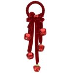 ENFEITE DE NATAL C/GUIZOS COR:VERMELHO
