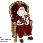 PAI NATAL C/CADEIRA LUZ/MUSICA/MOVIMENTO