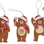 URSO DE CHAPEU P/PENDURAR