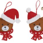 URSO DE CHAPEU P/PENDURAR
