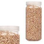 PEDRA DECORATIVA 2/5MM METALIZADO 700GR COR:BEGE