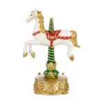 CAVALO CARROSSEL RESINA
