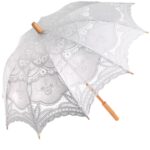 SOMBRINHA RENDA DIA. 66CM COR:BRANCO