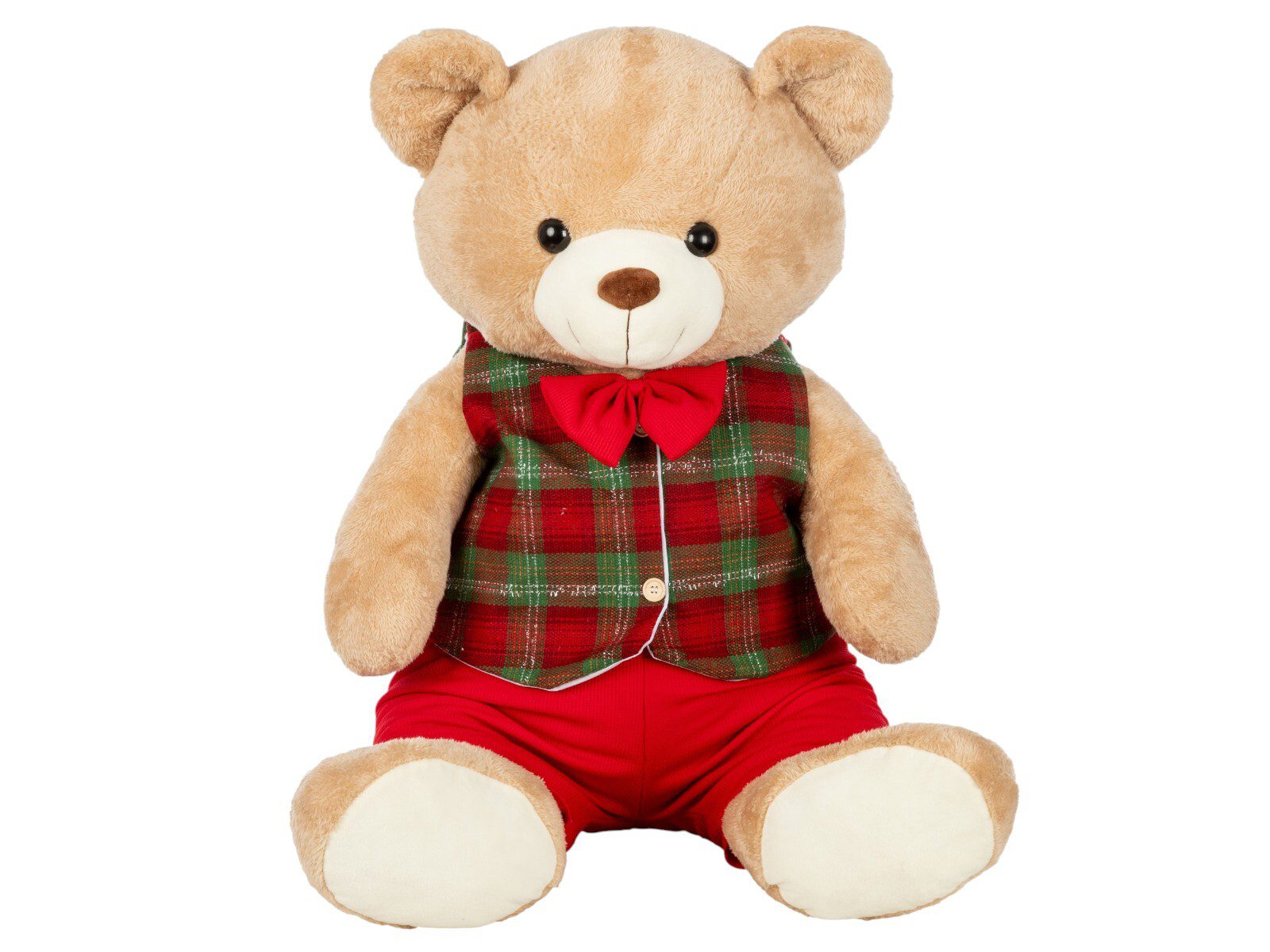 PL0101.05 URSO PELUCHE SENTADO VESTIDO - Image 1