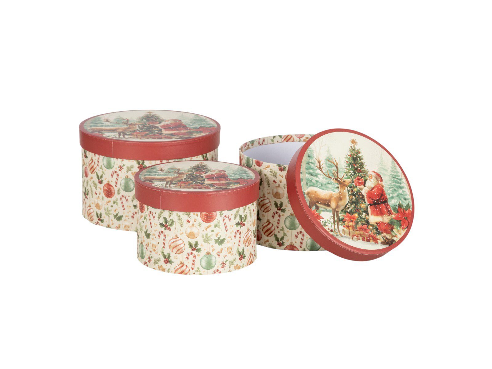 SC0027 CONJ.3 CAIXAS RED. MOTIVOS NATAL - Image 1