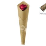 MANGA "GRAVATA" 50UNID PAPEL C/BORBOLETAS