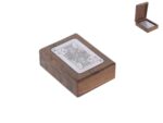 CAIXA MADEIRA C/JOGO CARTAS