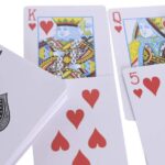 CAIXA MADEIRA C/JOGO CARTAS