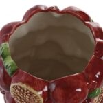 JARRA CERAMICA ROMA COR:BORDO