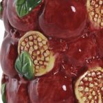JARRA CERAMICA ROMA COR:BORDO