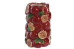 JARRA CERAMICA ROMA COR:BORDO
