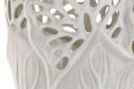 JARRA CERAMICA FOLHA COR:BRANCO - Image 2