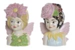 FIGURA BUSTO MENINA C/ASAS C/FURO