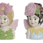 FIGURA BUSTO MENINA C/ASAS C/FURO