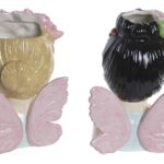FIGURA BUSTO MENINA C/ASAS C/FURO