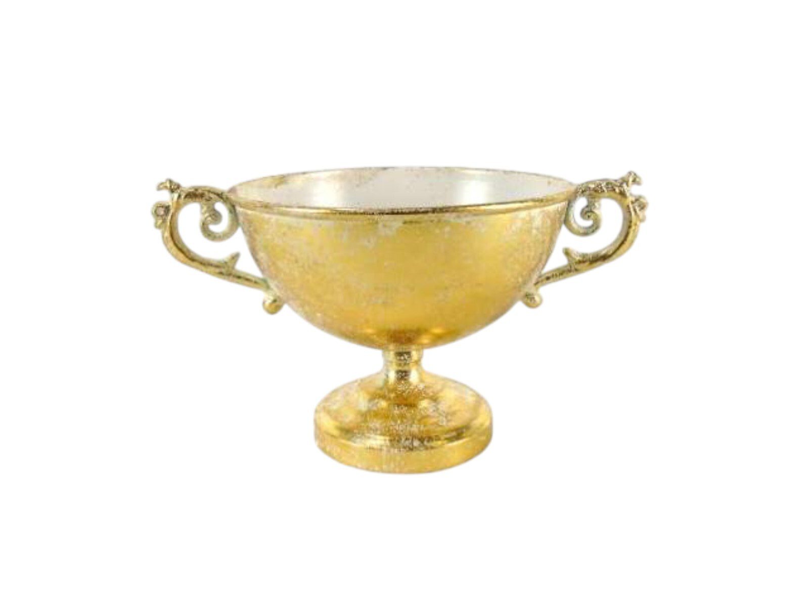 09.0030039 METAL -TAÇA COR BRANCO OURO - Image 1