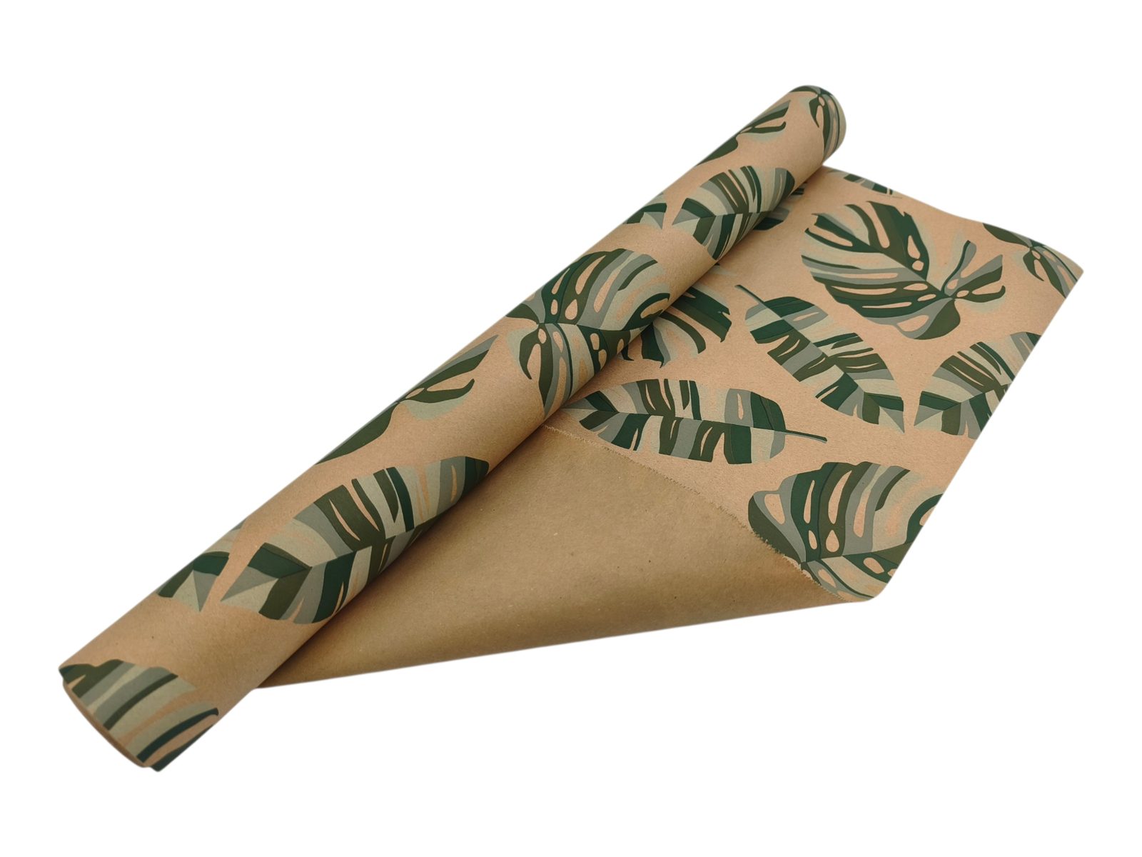 122.000061. ROLO KRAFT 70CMX25MTS MONSTERA COR:VERDE - Image 1