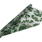 ROLO CELOFANE TRANSLUCIDO 70CMX25MTS MONSTERA COR:VERDE