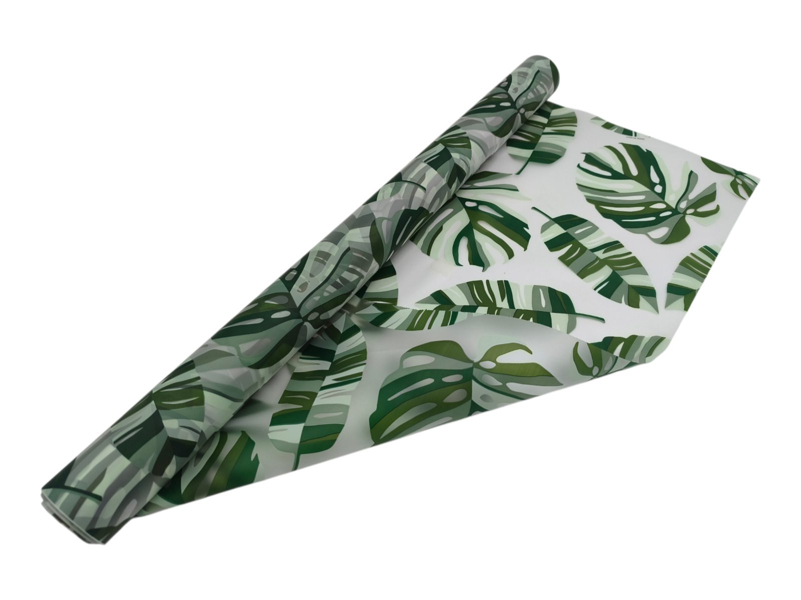 122.000064 ROLO CELOFANE TRANSLUCIDO 70CMX25MTS MONSTERA COR:VERDE - Image 1
