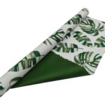 ROLO CELOFANE 70CMX25MTS MONSTERA COR:VERDE