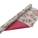 ROLO CELOFANE 70CMX25MTS MONSTERA COR:ROSA