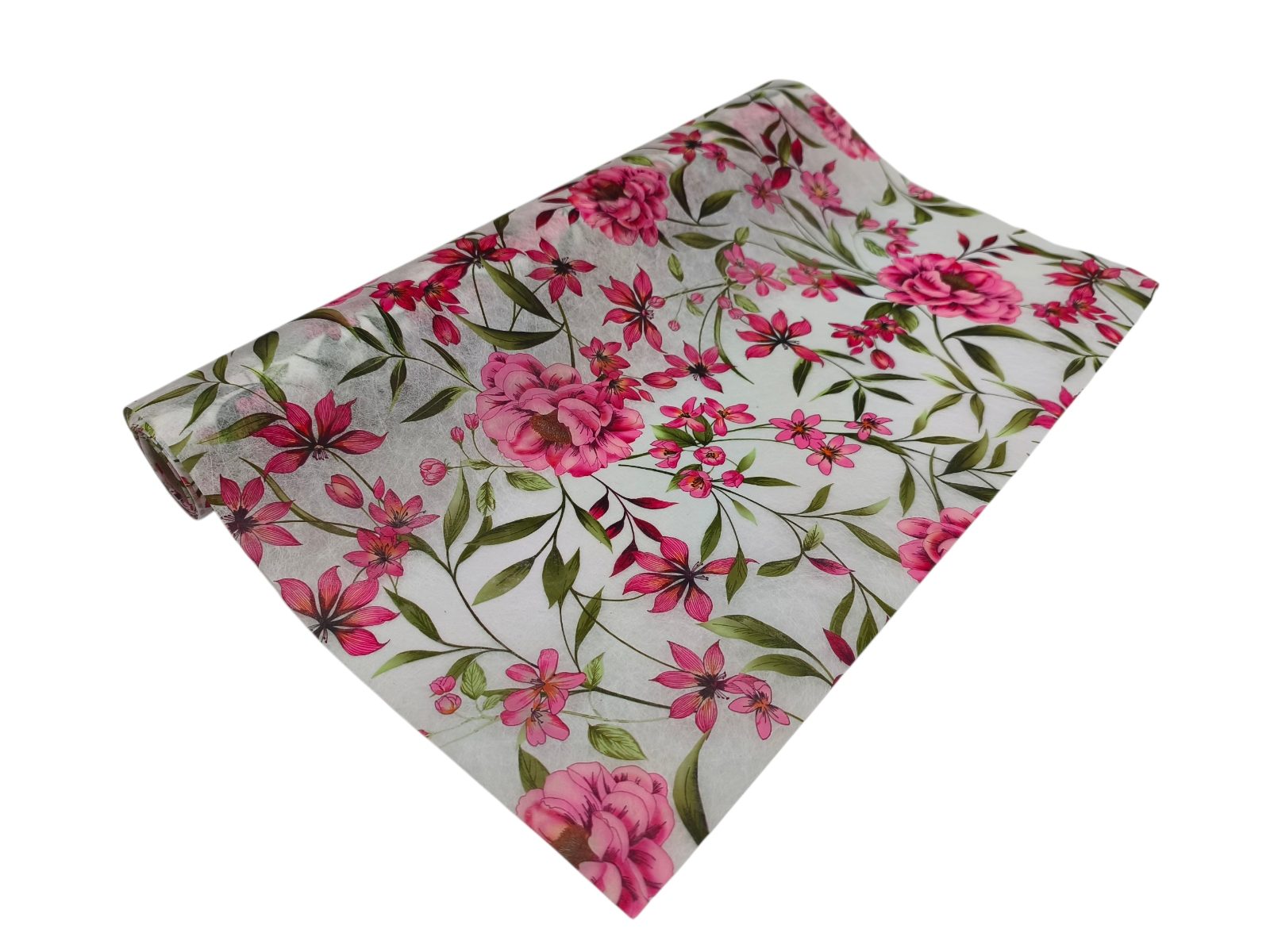 1340-13 ROLO FIBRA MAGNOLIA 51CMX9MT COR:ROSA - Image 1
