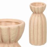 JARRA TERRACOTA RISCAS COR:CAMEL