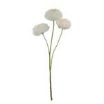 ARTIFICIAL- RANUNCULUS X3 COR:BRANCO