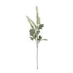 ARTIFICIAL- SALVIA FLOCADA COR:BRANCO