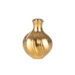 JARRINHA CERAMICA COR:OURO