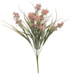 ARTIFICIAL-RAMO GYPSO FLOCADA COR:ROSA