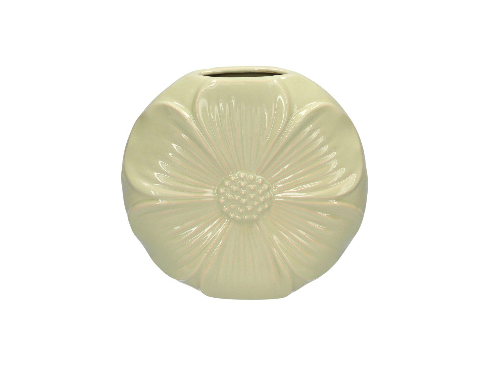 666780200 CERAMICA- JARRA FLOR COR:VERDE - Image 1