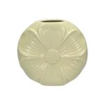 CERAMICA- JARRA FLOR COR:VERDE