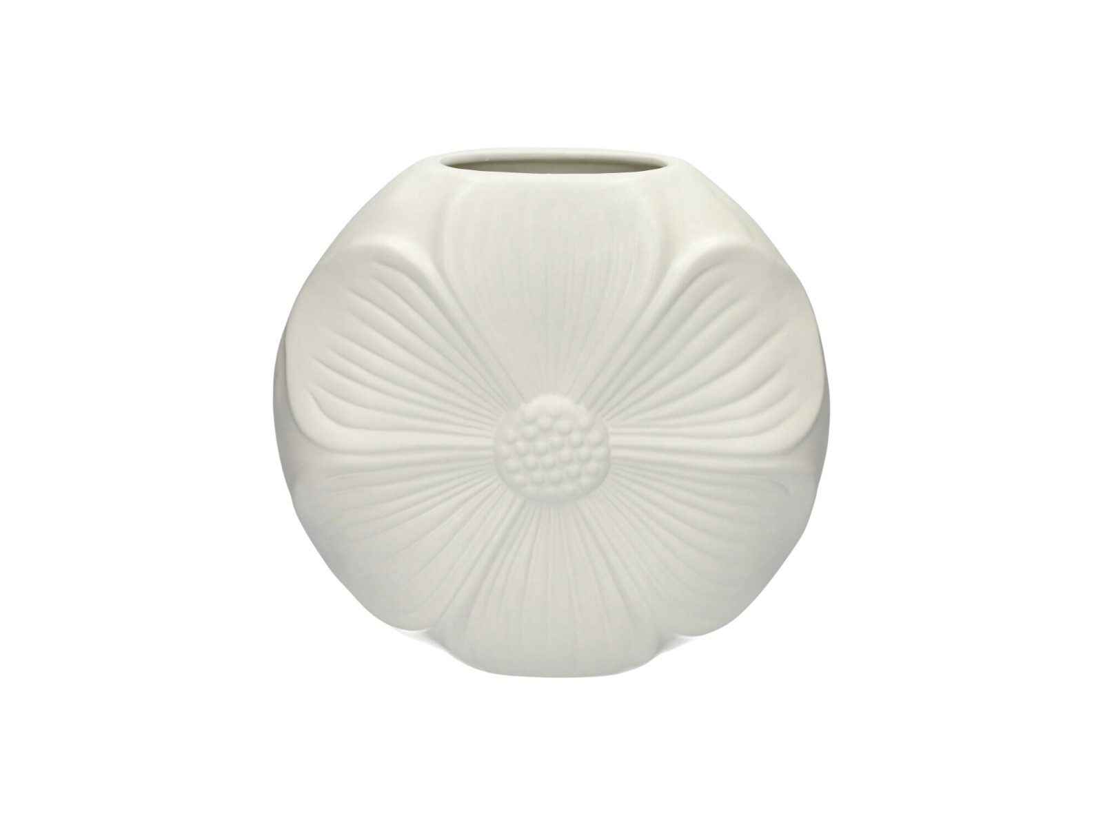 666781100 CERAMICA- JARRA FLOR COR:BRANCO - Image 1