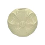 CERAMICA- JARRA FLOR COR:VERDE