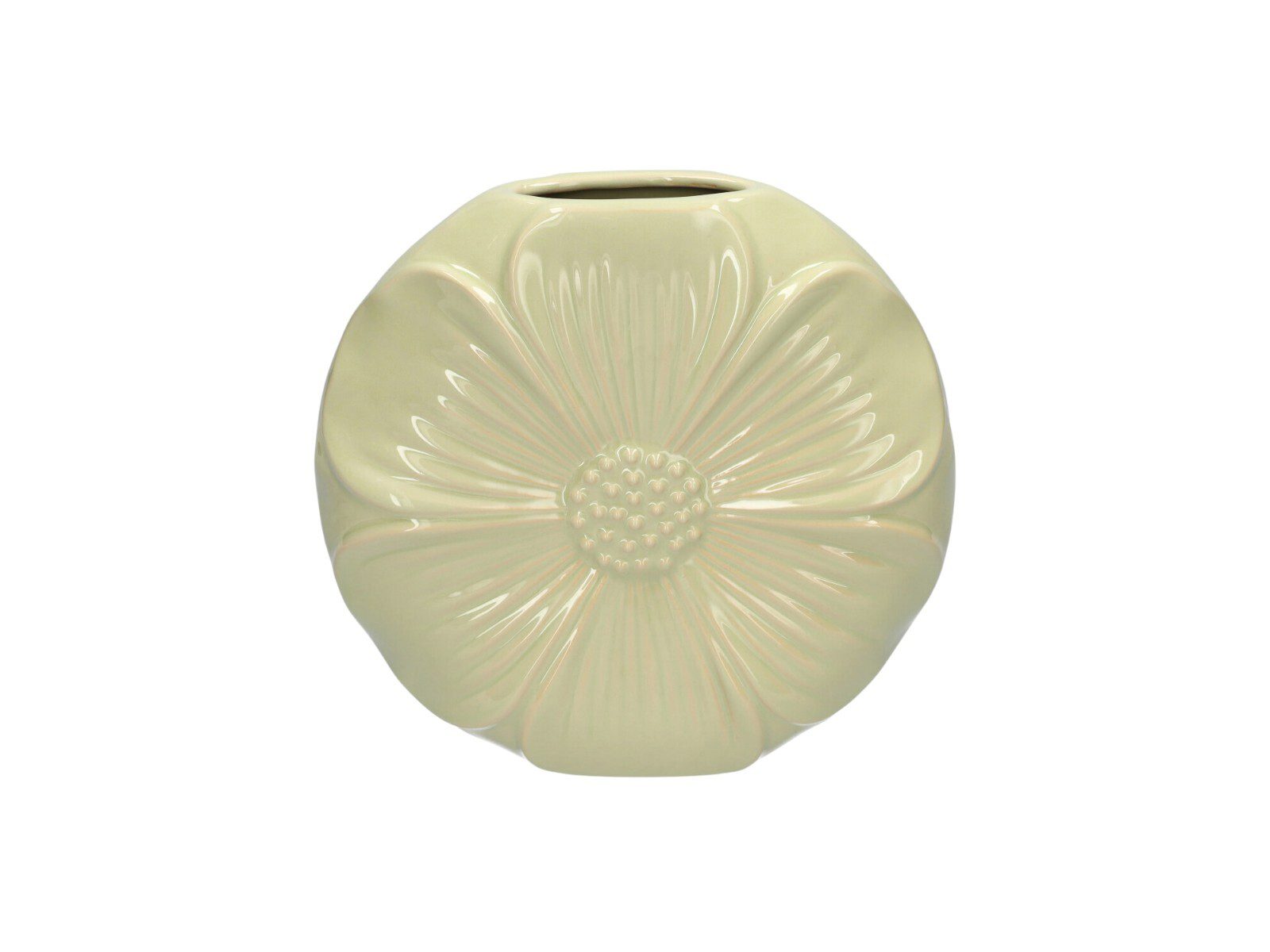 666781600 CERAMICA- JARRA FLOR COR:VERDE - Image 1