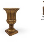JARRAO ROMANO RUSTICO COR:OURO