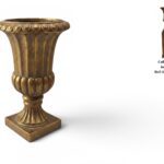 JARRAO ROMANO RUSTICO COR:OURO