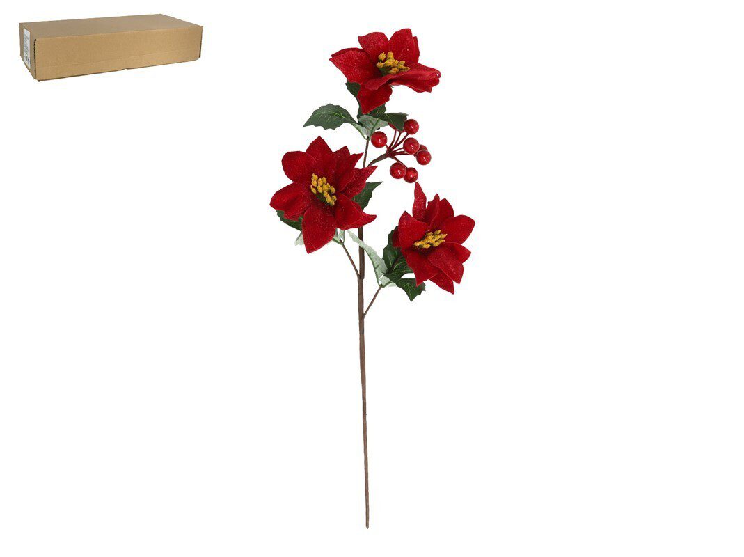 8430540986212 HASTE POINSETIA ARTIFICAL COR:VERMELHOS - Image 1
