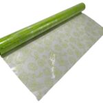 ROLO CELOFANE 70CMX50MTS FLOR COR:VERDE