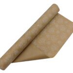 ROLO KRAFT 70CMX50MTS GRAVADO COR:BRANCO