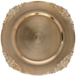 PRATO MARCADOR PLASTICO 33CM COR:BRANCO