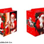 CAIXA PAPEL C/ALÇAS MOTIVO NATAL