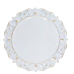 PRATO MARCADOR PLASTICO 33CM COR:BRANCO