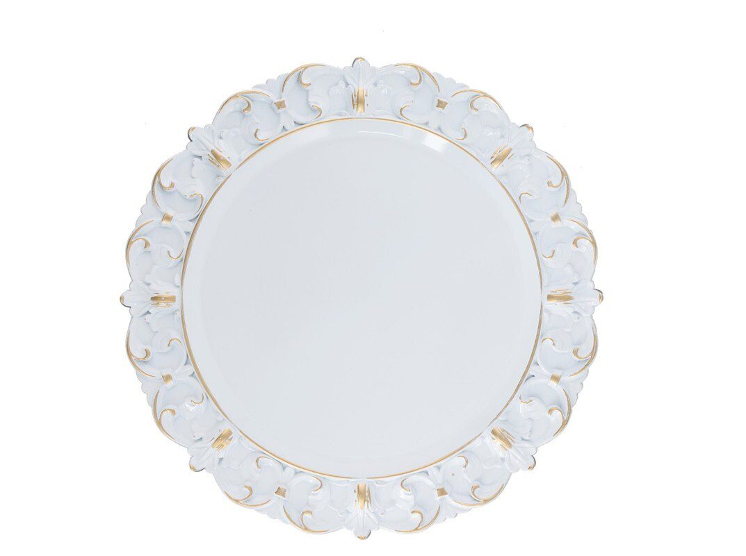 8445393680286 PRATO MARCADOR PLASTICO 33CM COR:BRANCO - Image 1