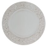 PRATO MARCADOR PLASTICO 33CM COR:BRANCO