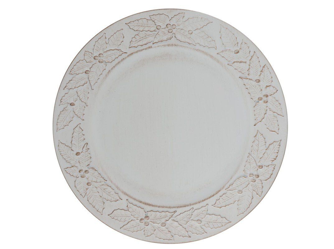 8445393680293 PRATO MARCADOR PLASTICO 33CM COR:BRANCO - Image 1